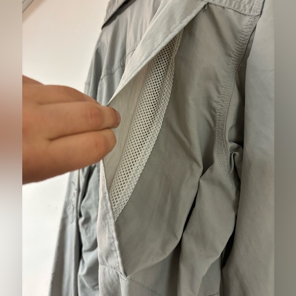 Colombia gray breathable fisherman long sleeve large - Picture 4 of 9